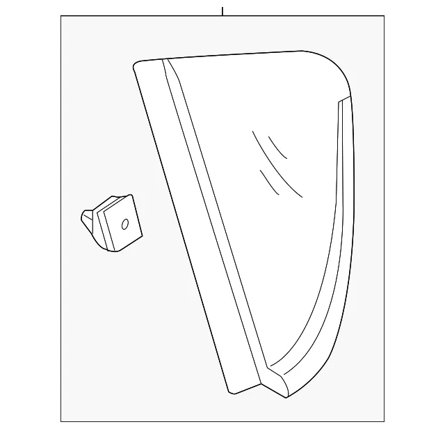 Applique - Passenger Side (RH) - Kia (87820-1W000)