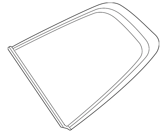 Quarter Glass - Kia (87820-S9520)
