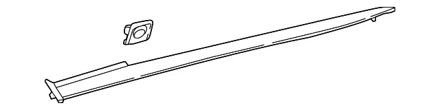 Trim Molding - Passenger Side (RH) - Kia (87860-J5100)