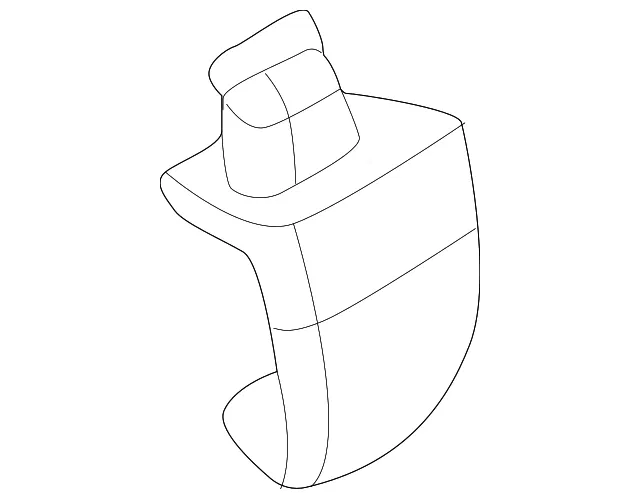Quarter Glass Hook - Kia (87890-R0000)