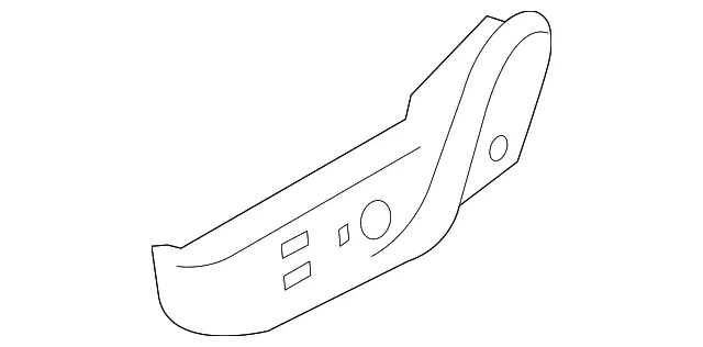 Valance - Driver's Side (LH) - Kia (88010-S9030LBR)