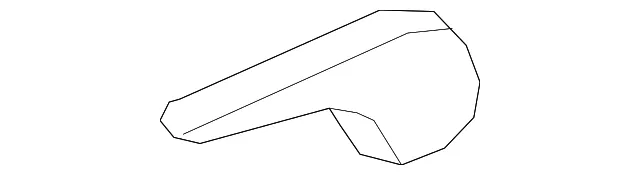 Adjust Handle - Kia (88013-D5010WK)