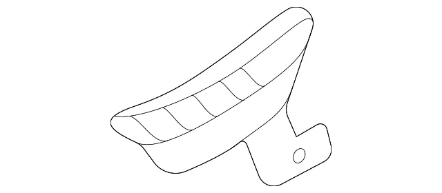 Adjust Handle Cap - Kia (88017-P2000WK)