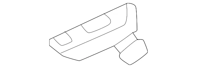 Seat Back Recliner Adjustment Handle - Nissan (88418-7JA0A)