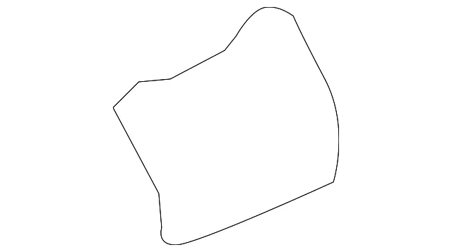 Lower Center Pillar Trim Hole Cover - Passenger Side (RH) - Nissan (88447-6MA0B)