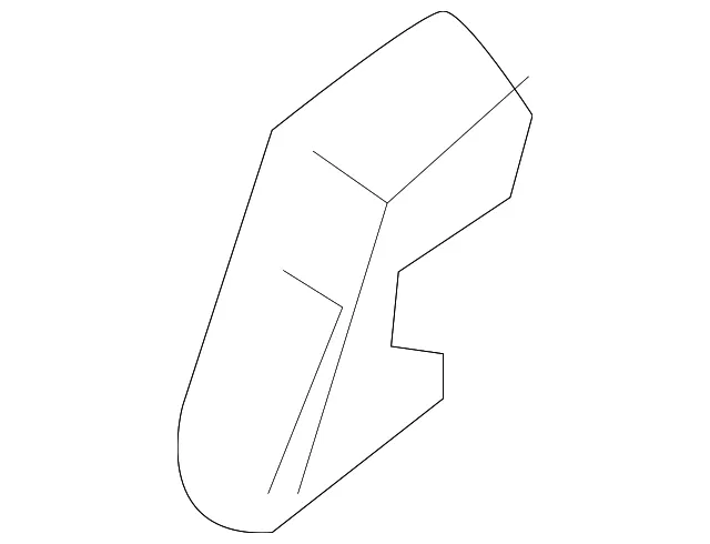Folding Seat Latch - Nissan (88691-3SA0A)