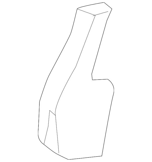 Hinge Cover - Passenger Side (RH) - Kia (89270-1U520H9)