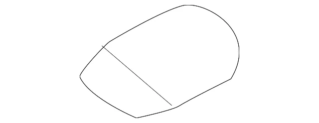 Seat Back Recliner Adjustment Handle Cap - Kia (89294-P2000WK)