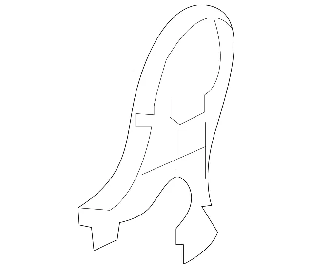 Hinge Cover - Kia (89295-C6000WK)