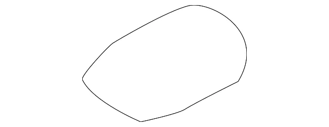 Seat Back Recliner Adjustment Handle Cap - Kia (89296-R5000WK)