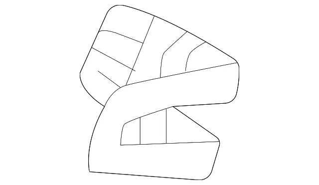 Seat Latch Cover - Kia (893H3-Q5000WK)