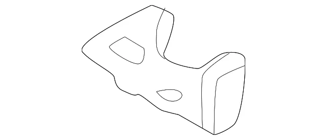 Folding Seat Latch Release Handle Bezel - Nissan (89626-6TA0A)