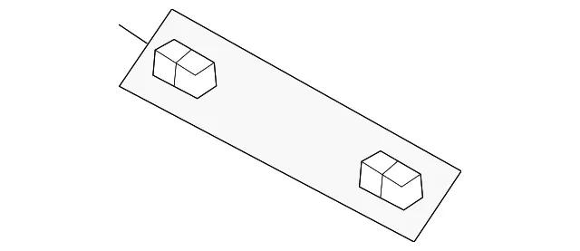 Latch Cover - Driver's Side (LH) - Kia (89710-2G000J7)