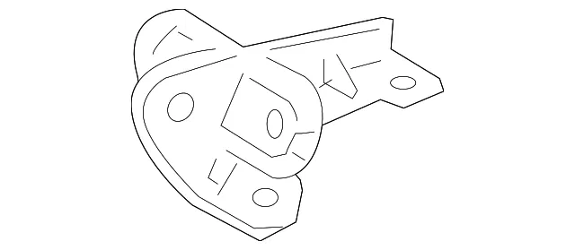 Hinge & Bracket - Passenger Side (RH) - Kia (89720-2F000)