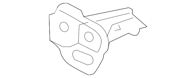 Hinge & Bracket - Passenger Side (RH) - Kia (89720-2F500)