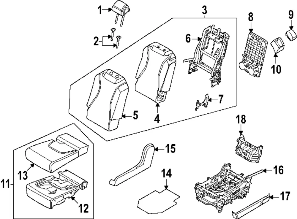Hinge Cover - Kia (89K05-R0031OFB)