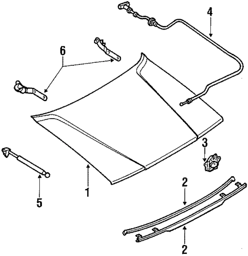 Molding Assembly - Mazda (8ah3504a0)