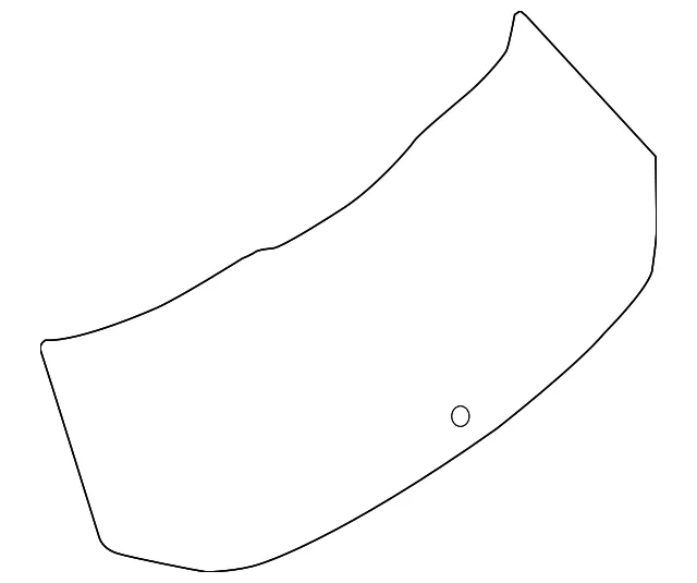 Lift Gate Glass - Nissan (90300-6TA0C)