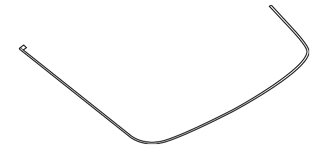 Back Door Moulding - Nissan (90352-6GP0A)