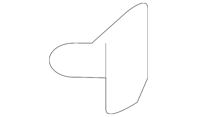 Lift Gate Glass Holder - Nissan (90356-5SA0C)