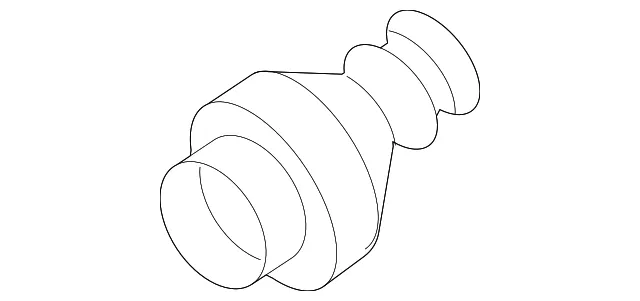 Back Door Gas Stay Ball Stud - Nissan (90457-5MP0A)