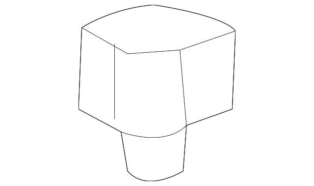 Hinge Nut - Nissan (90499-1AA0A)