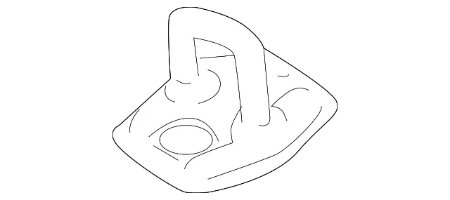 Door Lock Striker Plate - Nissan (90575-1PA0A)