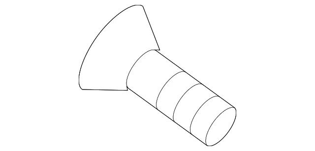 Door Glass Screw - Mazda (907614620)