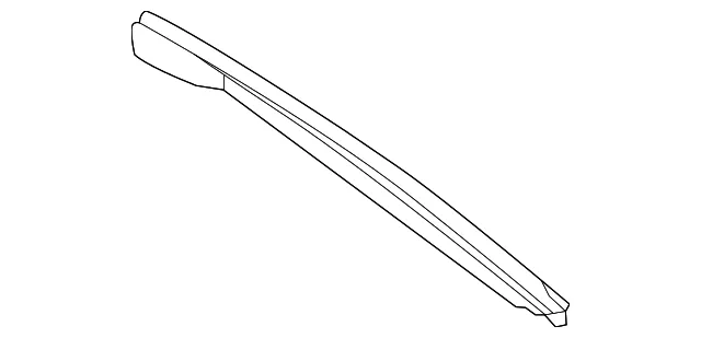 Back Door Side Seal, Left - Nissan (90823-6GP0A)