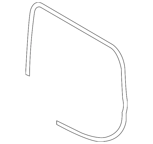 Rear Door Weatherstrip - Nissan (90830-1FC0A)