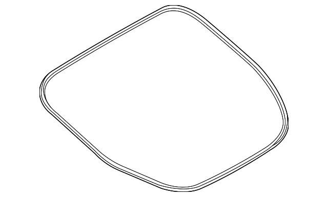 Back Door Weatherstrip - Nissan (90830-6GP0A)