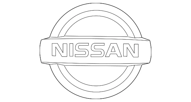 Door Emblem - Nissan (90889-1FA0A)