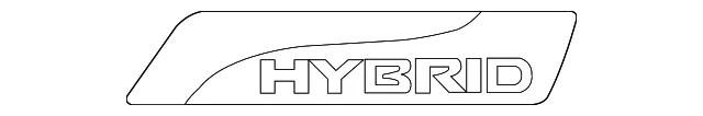 Hatch Emblem - Nissan (90892-1ME0A)