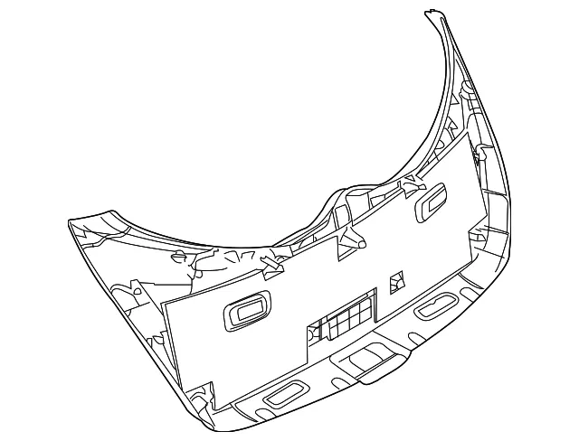 Back Door Finisher Assembly - Nissan (90900-1SV0A)