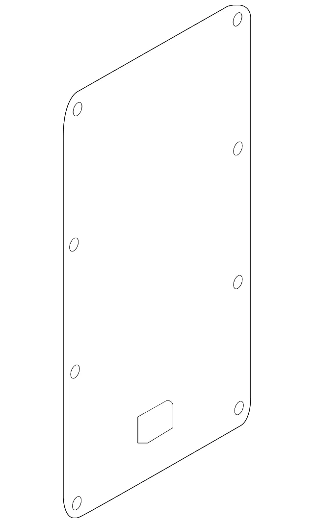 Door Trim Panel - Driver's Side (LH) - Nissan (90900-9SC0D)