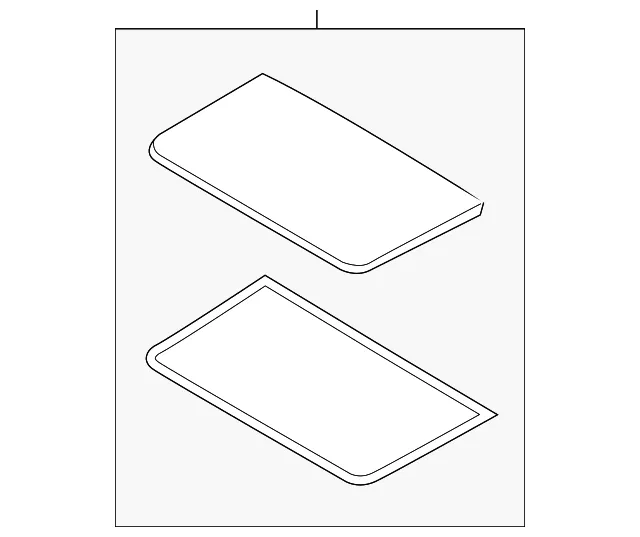 Sunroof Glass - Nissan (91210-4BA0A)