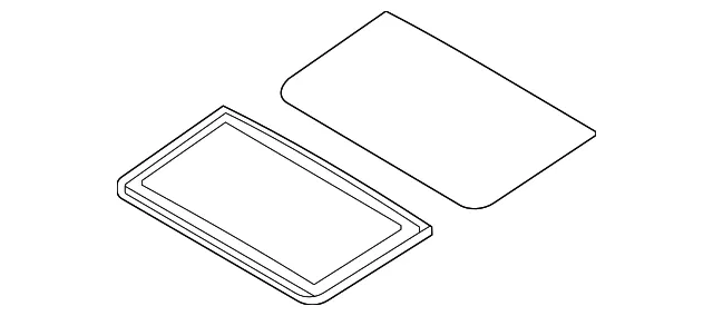 Sunroof Glass - Nissan (91210-6SA2A)