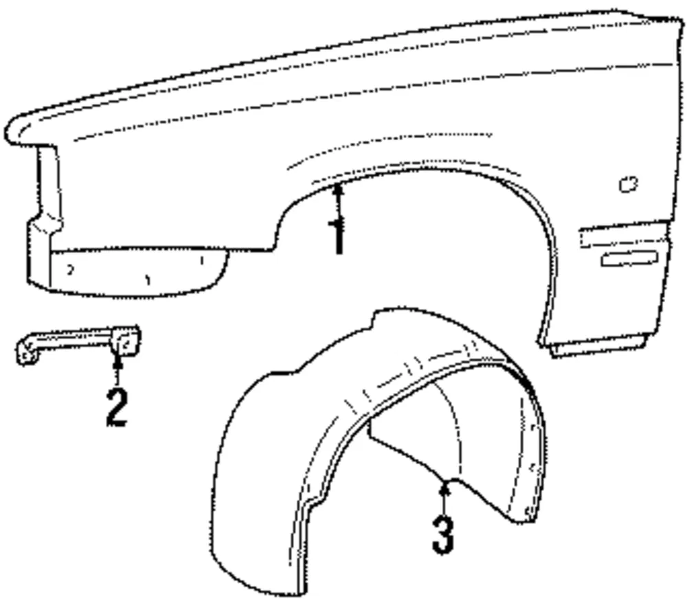 Fender - Driver's Side (LH) - Volvo (9152601)