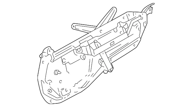 Window Regulator - Driver's Side (LH) - Volvo (9152725)