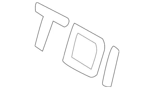 Deck Lid Emblem - Volvo (9157137)