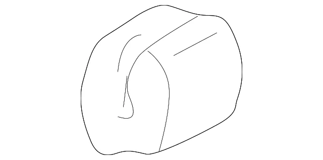 Roof Luggage Carrier Side Rail Grommet - Volvo (9159163)