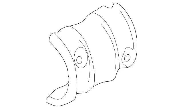 Handle, Outside Bracket - Driver's Side (LH) - Volvo (9159639)