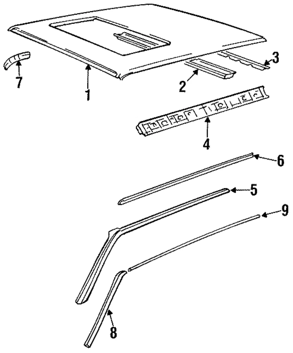 Drip Molding - Volvo (9159666)
