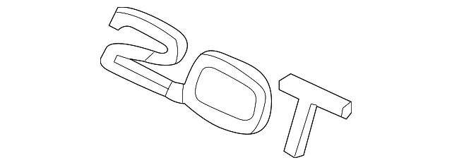 Deck Lid Emblem - Volvo (9190103)