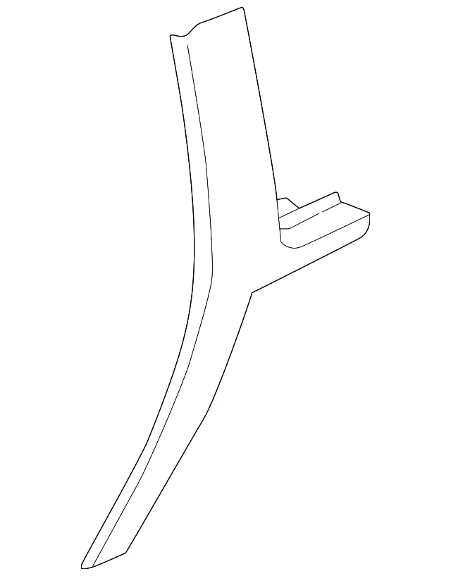 Quarter Trim Panel - Passenger Side (RH) - Volvo (9193148)