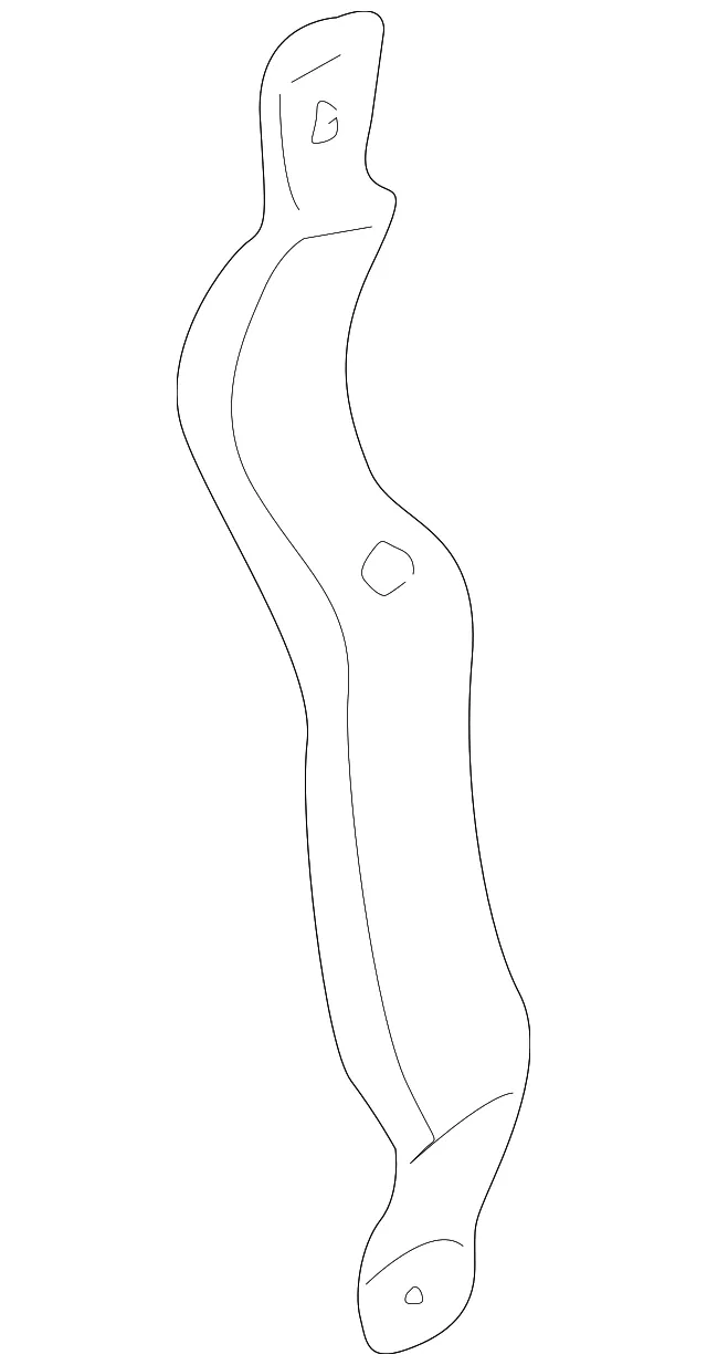 Door Interior Trim Panel Bracket - Volvo (9193357)