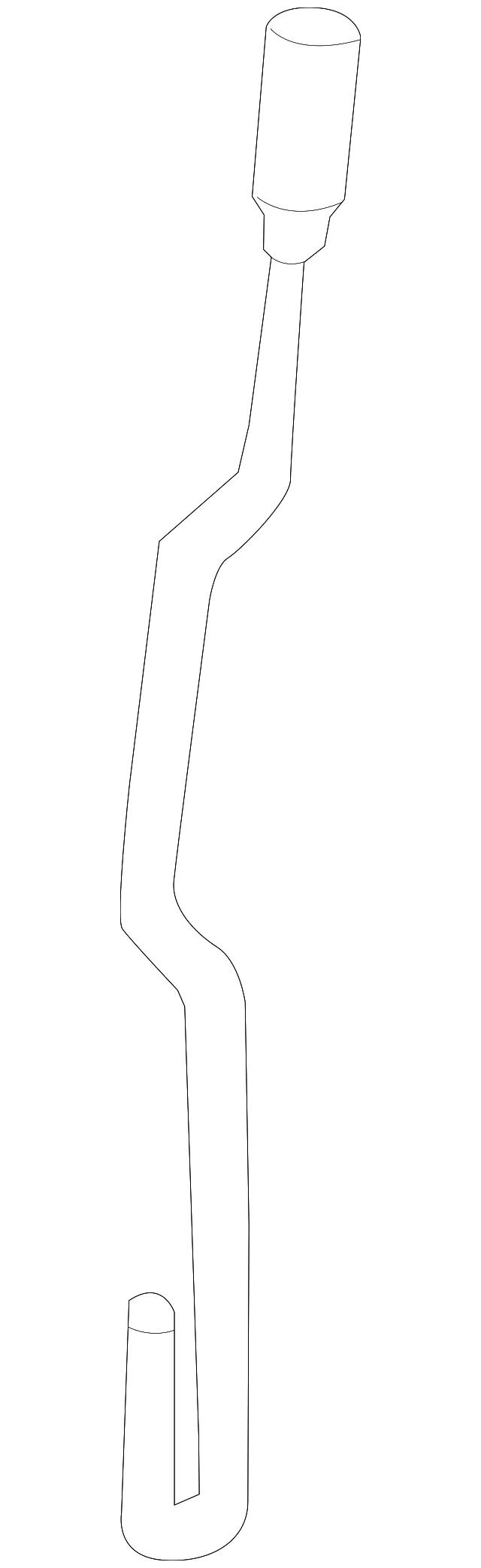 Lift-Gate Latch Control Rod - Volvo (9195346)