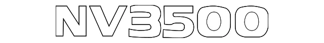 Door Emblem - Nissan (93490-1PA3A)