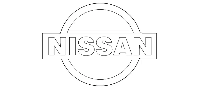 Hatch Emblem - Nissan (93491-6JL1B)