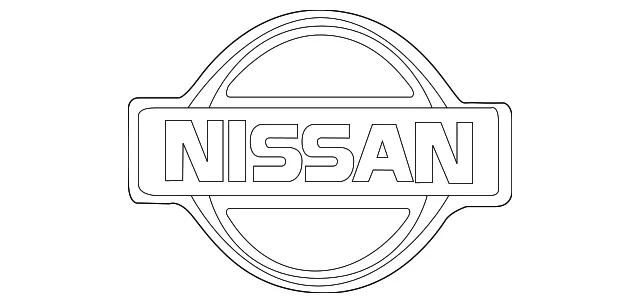 Door Emblem - Nissan (93495-1PA0A)